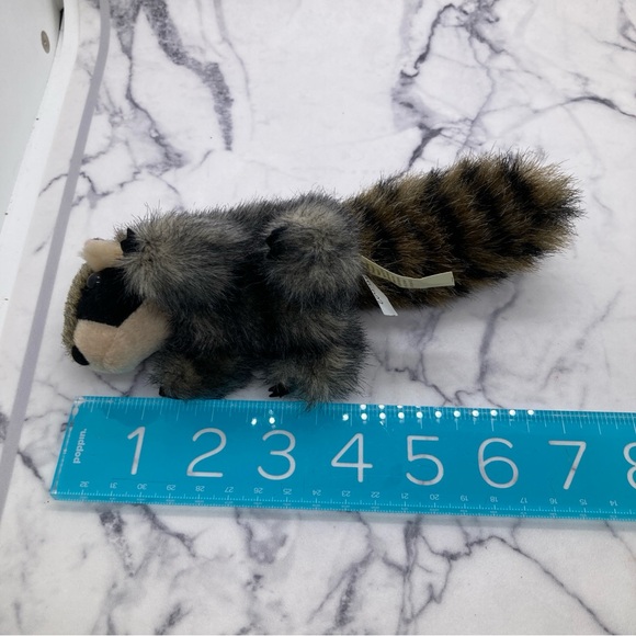 Folkmanis Mini Raccoon Finger Puppet Plush Pretend Play Toy Trash Bandit - Picture 7 of 7